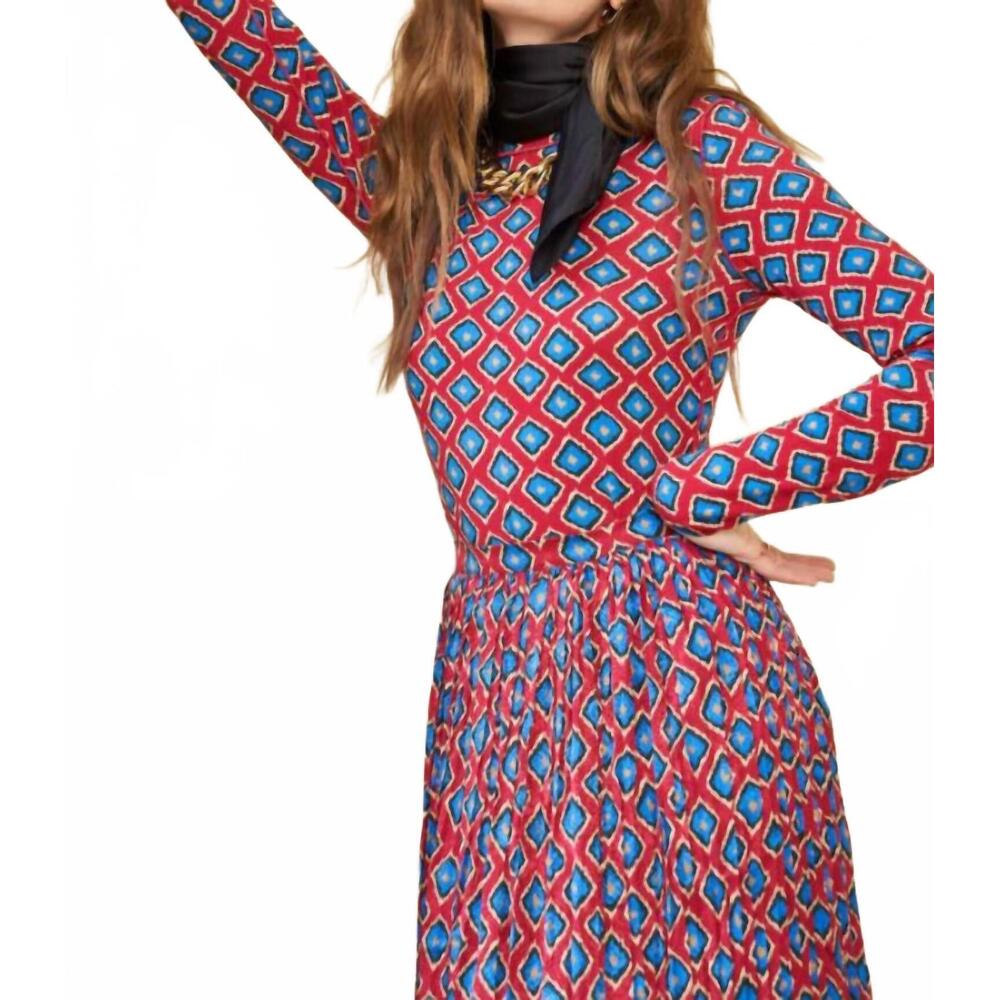 NEW HUNTER BELL connor long sleeve top in red